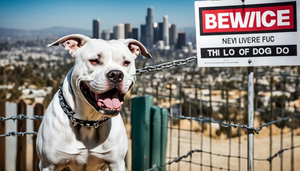 dog bite incidents in Los Angeles